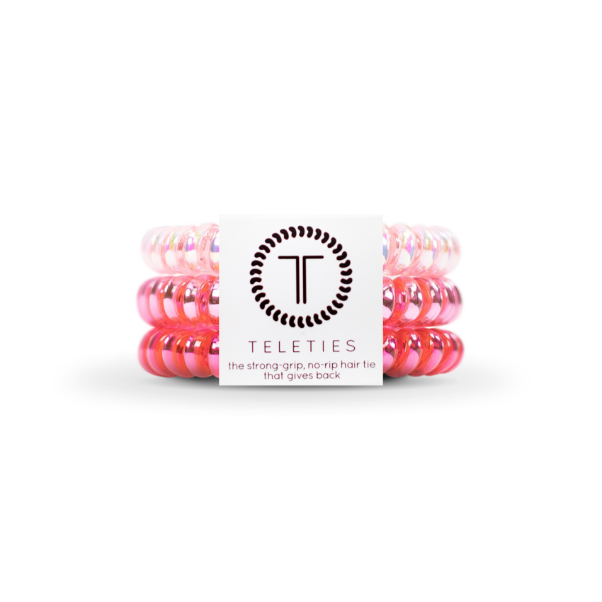 Teleties Think Pink Small 3 Pack