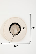 Load image into Gallery viewer, Slice of Chic Herringbone Chain Fedora
