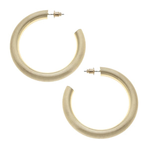 Isla Hoop Earrings - Gold