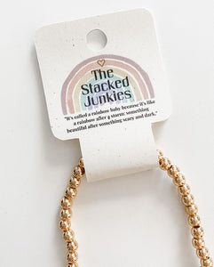 The Stacked Junkies Rainbow Bracelet