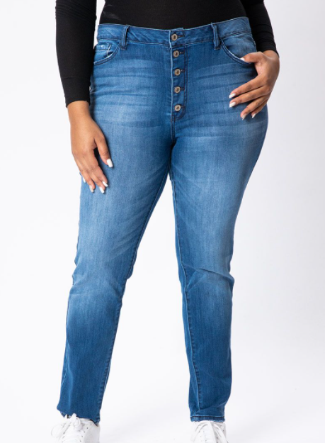 The Lexi Jeans - Medium Wash (FINAL SALE)