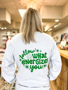Follow What Energizes You Graphic