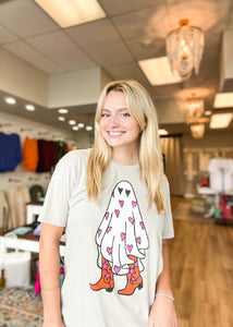Boo In Boots Graphic Tee