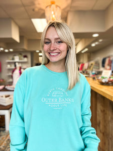 OBX Embroidered Crewneck