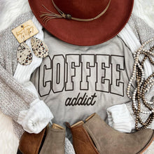 Load image into Gallery viewer, Coffee Addict Puff Tee
