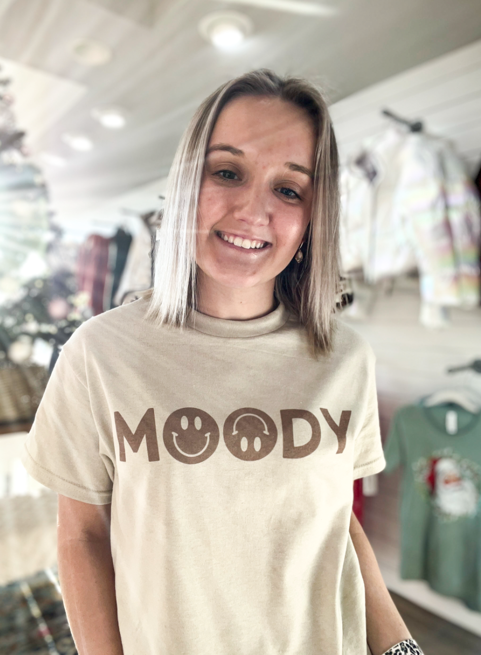 Moody Smiley Tee
