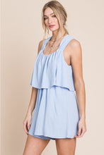 Load image into Gallery viewer, See You There Ruffled Racerback Romper
