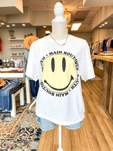 Smiley Logo Graphic Tee (final sale)