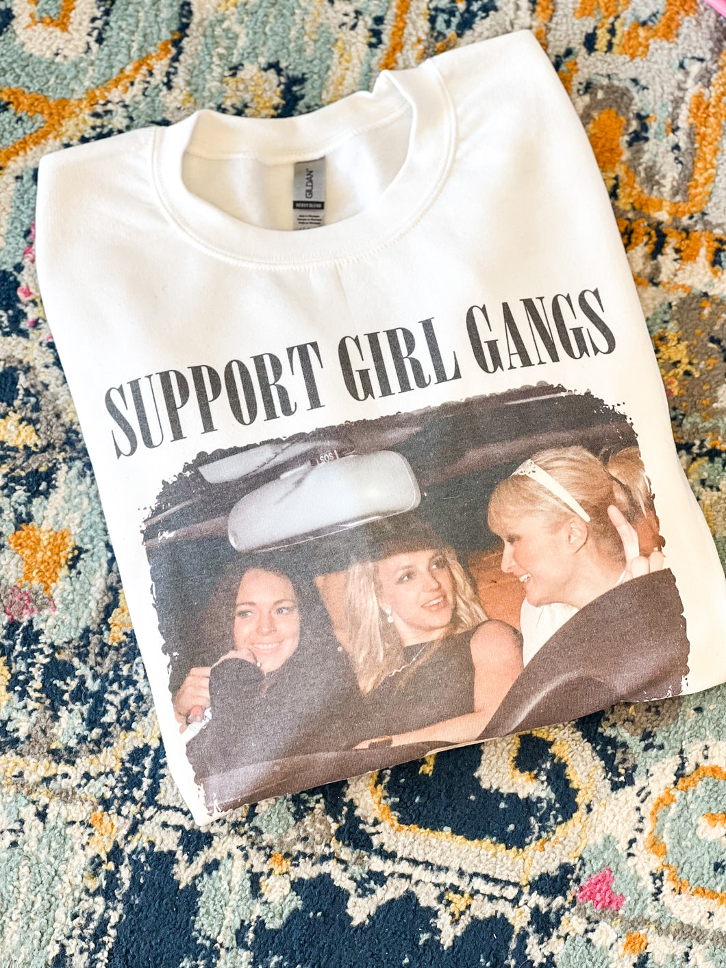 Support Girl Gangs Graphic Tee/Sweatshirt