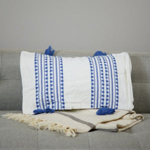 Stripes and Angles Lumbar Pillow Cover