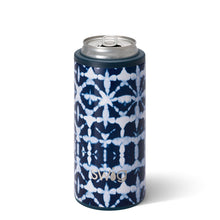 Load image into Gallery viewer, Swig Indigo Isles Skinny Can Cooler (12oz)

