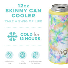 Load image into Gallery viewer, Swig You Glow Girl Skinny Can Cooler (12oz)

